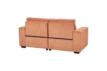 3-sitssoffa Nukari Orange, Svart - Orange - Möbler - Soffa - 3 sits soffa