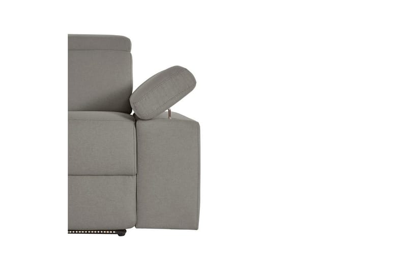 3-sitssoffa Rayland Grå, Sunday tyg, Elektrisk vilstol - Grå, Sunday tyg, Elektrisk vilstol - Möbler - Soffa - 3 sits soffa