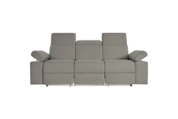 3-sitssoffa Rayland Grå, Sunday tyg, Elektrisk vilstol - Grå, Sunday tyg, Elektrisk vilstol - Möbler - Soffa - 3 sits soffa