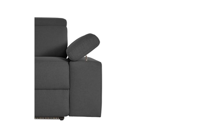 3-sitssoffa Rayland Grå, Sunday tyg, Manuell vilstol - Grå, Sunday tyg, Manuell vilstol - Möbler - Soffa - 3 sits soffa