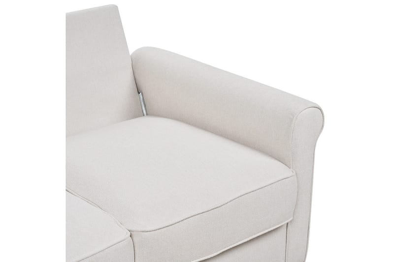 3-sitssoffa Ronneby Beige, ljust trä - Beige, ljust trä - Möbler - Soffa - 3 sits soffa