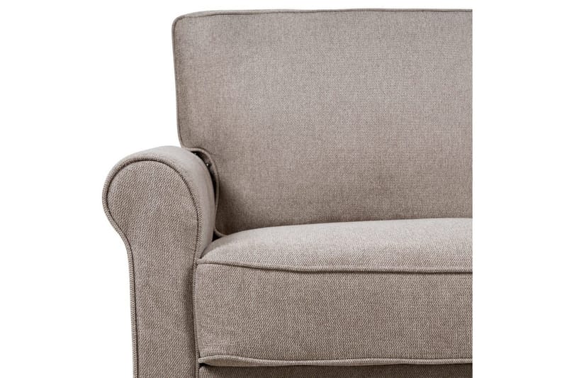 3-sitssoffa Ronneby Brunt, ljust trä - Brunt, ljust trä - Möbler - Soffa - 3 sits soffa