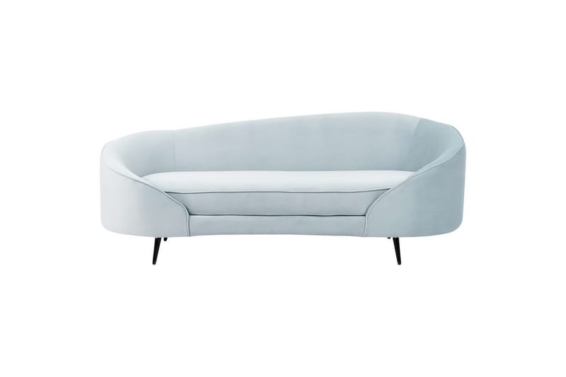 3-sitssoffa Savar Blå, Svart - Blå, Svart - Möbler - Soffa - 3 sits soffa