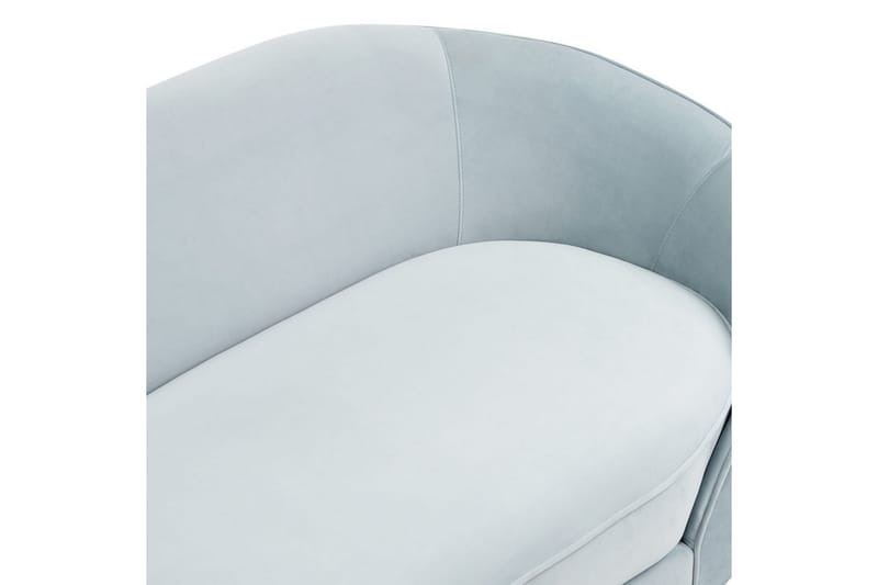 3-sitssoffa Savar Blå, Svart - Blå, Svart - Möbler - Soffa - 3 sits soffa