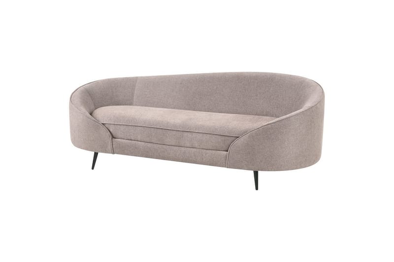 3-sitssoffa Savar Brun, Svart - Brun, Svart - Möbler - Soffa - 3 sits soffa