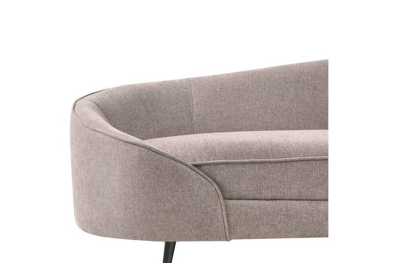 3-sitssoffa Savar Brun, Svart - Brun, Svart - Möbler - Soffa - 3 sits soffa