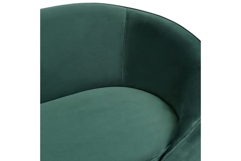 3-sitssoffa Savar Grön, guld - Grön, guld - Möbler - Soffa - 3 sits soffa