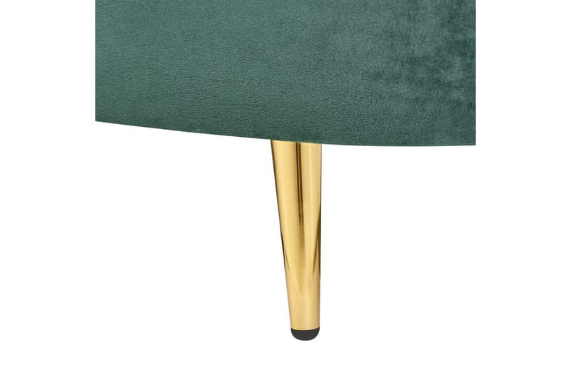 3-sitssoffa Savar Grön, guld - Grön, guld - Möbler - Soffa - 3 sits soffa