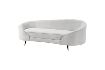 3-sitssoffa Savar Vit, Svart - Vit, Svart - Möbler - Soffa - 3 sits soffa