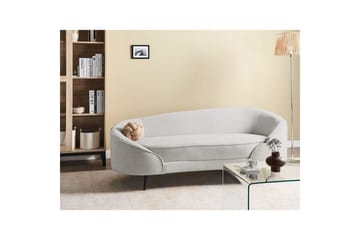 3-sitssoffa Savar Vit, Svart - Vit, Svart - Möbler - Soffa - 3 sits soffa