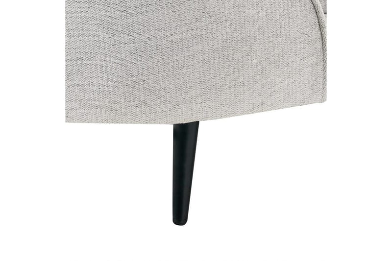 3-sitssoffa Savar Vit, Svart - Vit, Svart - Möbler - Soffa - 3 sits soffa