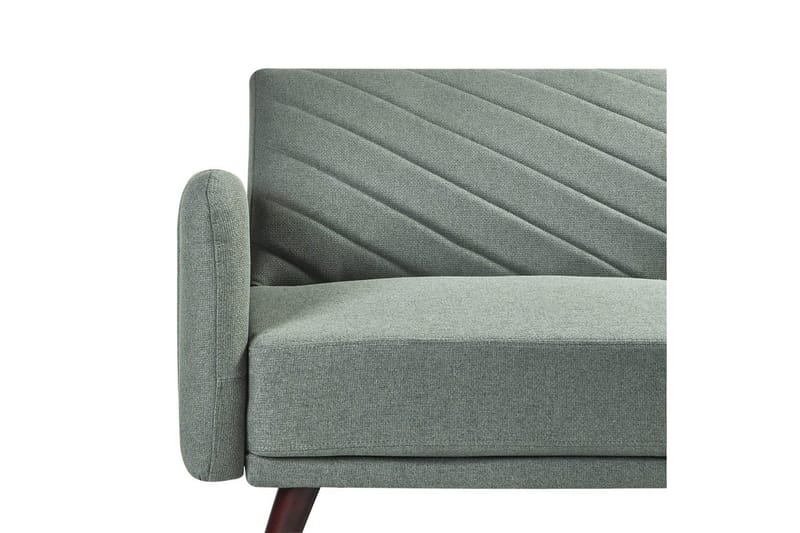 3-sitssoffa Senja Grönt, mörkt trä, guld - Grönt, mörkt trä, guld - Möbler - Soffa - Bäddsoffa