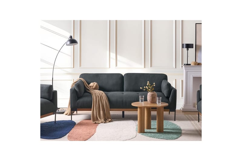 3-sitssoffa Skaven Brun - Brun - Möbler - Soffa - 3 sits soffa