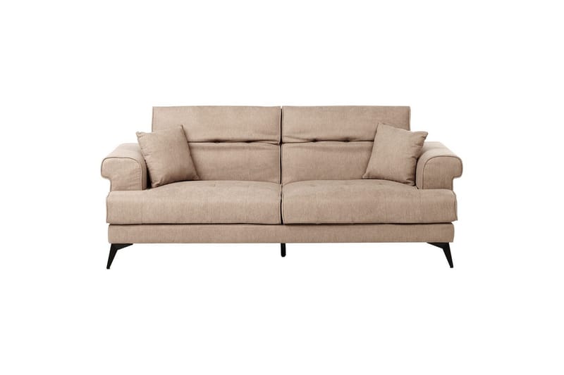 3-sitssoffa Skive Brun, Svart - Brun, Svart - Möbler - Soffa - 3 sits soffa