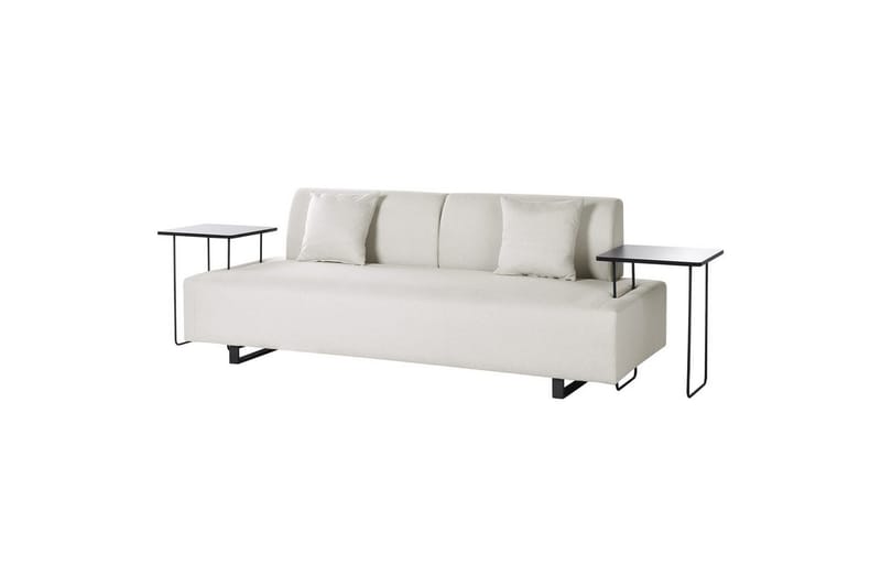 3-sitssoffa Sokna Beige, svart, Beige, svart