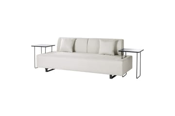 3-sitssoffa Sokna Beige, svart