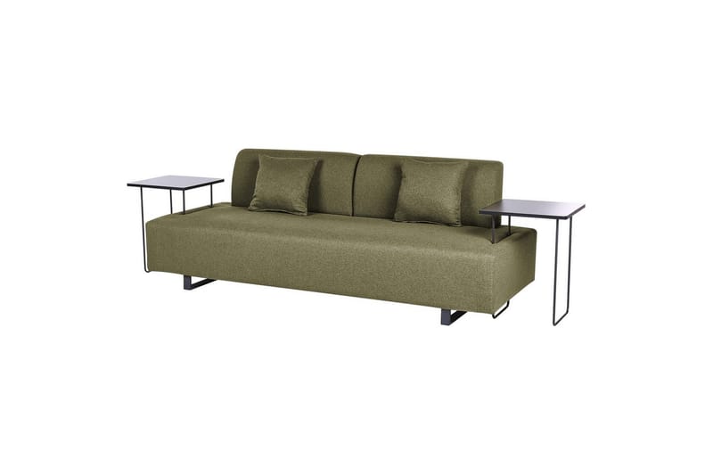 3-sitssoffa Sokna Grön, Svart - Grön, Svart - Möbler - Soffa - 3 sits soffa