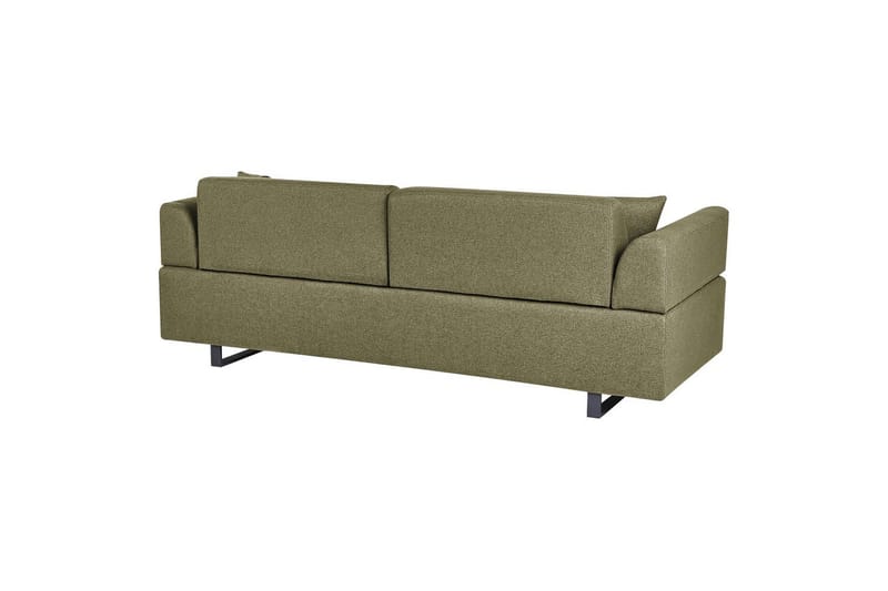 3-sitssoffa Sokna Grön, Svart - Grön, Svart - Möbler - Soffa - 3 sits soffa