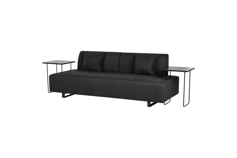 3-sitssoffa Sokna Svart - Svart - Möbler - Soffa - 3 sits soffa