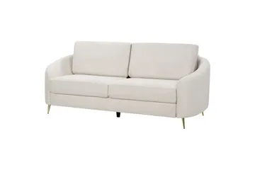 3-sitssoffa Trosa Beige, guld - Beige, guld - Möbler - Soffa - 3 sits soffa