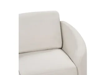 3-sitssoffa Trosa Beige, guld - Beige, guld - Möbler - Soffa - 3 sits soffa
