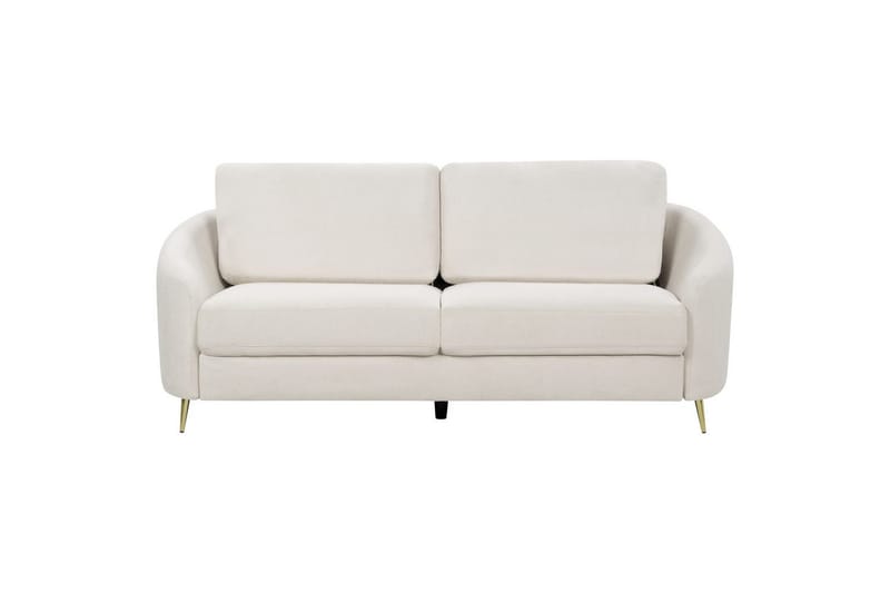 3-sitssoffa Trosa Beige, guld - Beige, guld - Möbler - Soffa - 3 sits soffa