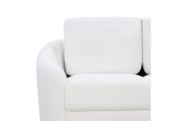 3-sitssoffa Trosa Vitt, guld - Vitt, guld - Möbler - Soffa - 3 sits soffa