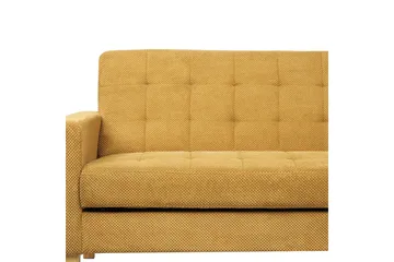 3-sitssoffa Vehkoo Gult, ljust trä - Gult, ljust trä - Möbler - Soffa - Bäddsoffa