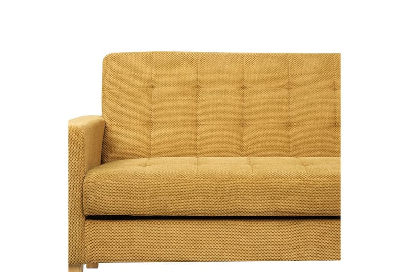3-sitssoffa Vehkoo Gult, ljust trä - Gult, ljust trä - Möbler - Soffa - Bäddsoffa