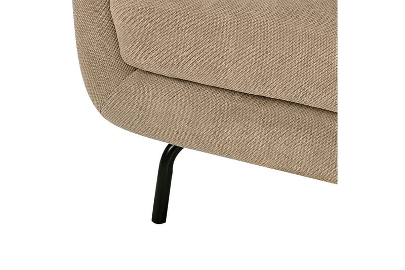 3-sitssoffa Vesala Brun, Svart - Brun, Svart - Möbler - Soffa - 3 sits soffa
