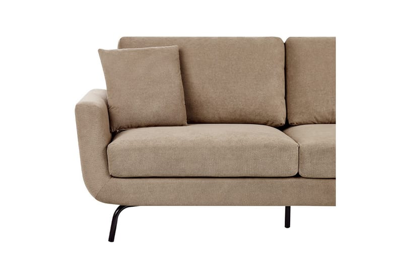 3-sitssoffa Vesala Brun, Svart - Brun, Svart - Möbler - Soffa - 3 sits soffa