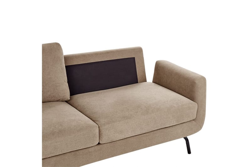 3-sitssoffa Vesala Brun, Svart - Brun, Svart - Möbler - Soffa - 3 sits soffa