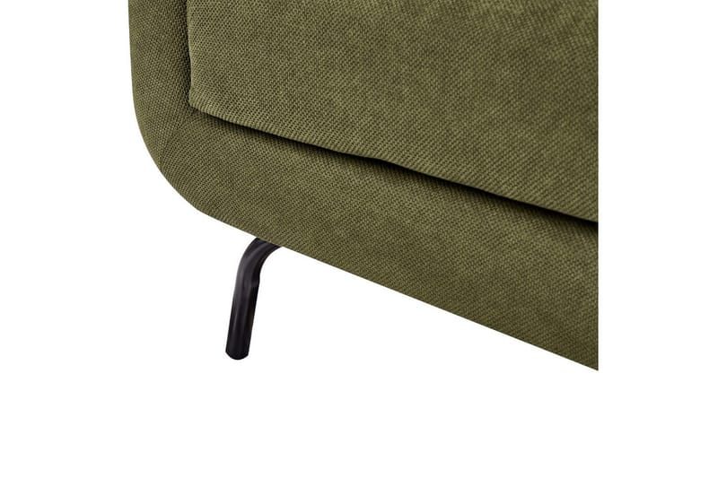 3-sitssoffa Vesala Grön, Svart - Grön, Svart - Möbler - Soffa - 3 sits soffa