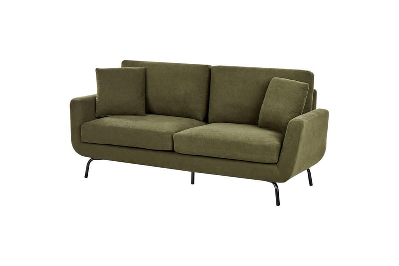 3-sitssoffa Vesala Grön, Svart - Grön, Svart - Möbler - Soffa - 3 sits soffa