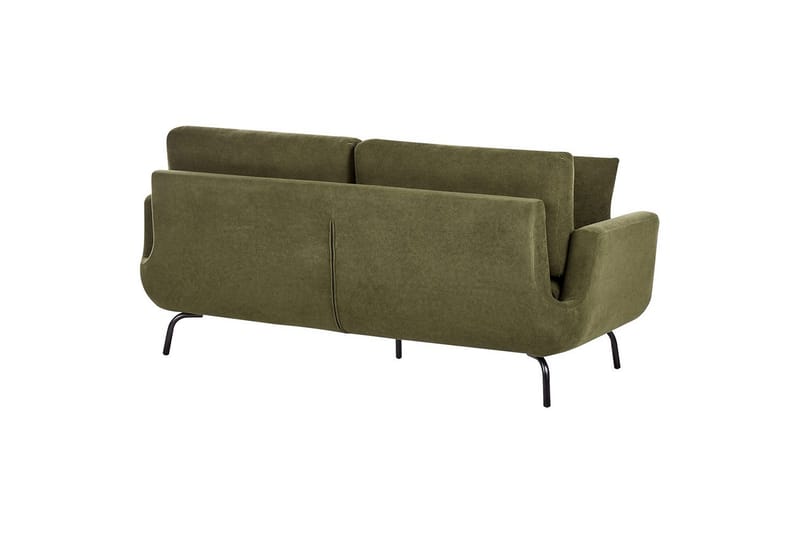 3-sitssoffa Vesala Grön, Svart - Grön, Svart - Möbler - Soffa - 3 sits soffa