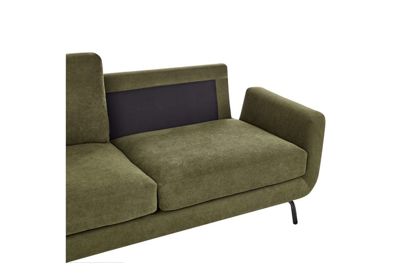 3-sitssoffa Vesala Grön, Svart - Grön, Svart - Möbler - Soffa - 3 sits soffa