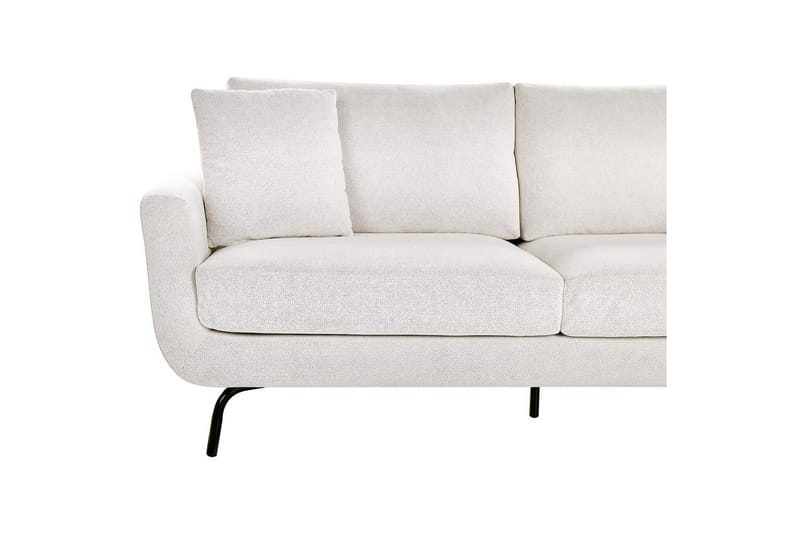 3-sitssoffa Vesala Vit, Svart - Vit, Svart - Möbler - Soffa - 3 sits soffa