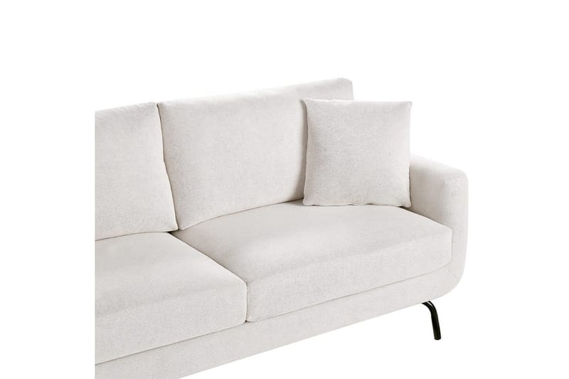 3-sitssoffa Vesala Vit, Svart - Vit, Svart - Möbler - Soffa - 3 sits soffa