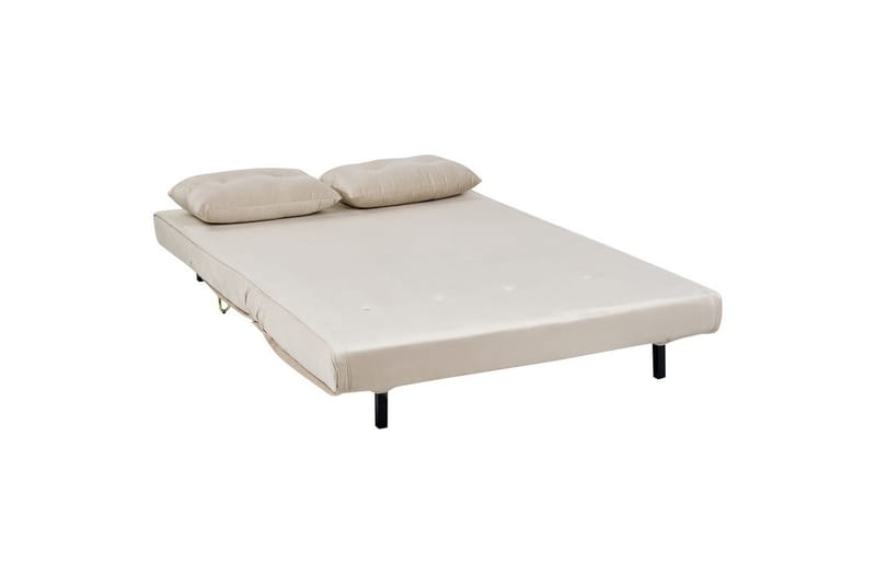 3-sitssoffa Vestfold Beige, guld - Beige, guld - Möbler - Soffa - Bäddsoffa