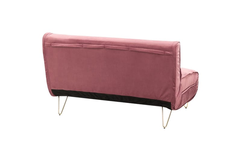 3-sitssoffa Vestfold Rosa, guld - Rosa, guld - Möbler - Soffa - Bäddsoffa