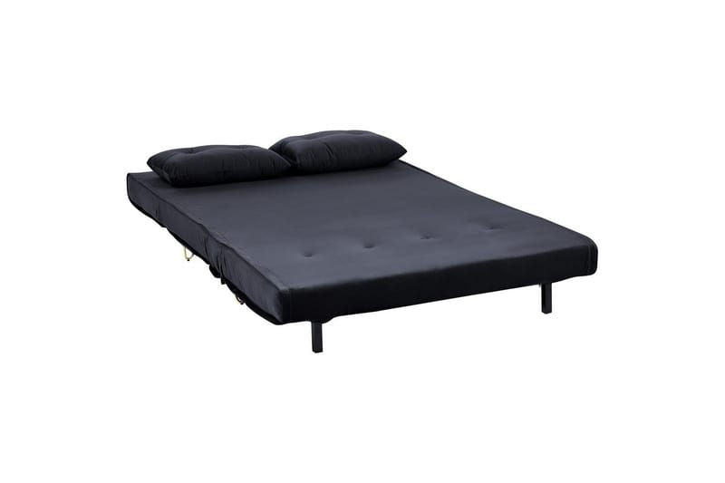 3-sitssoffa Vestfold Svart, guld - Svart, guld - Möbler - Soffa - Bäddsoffa