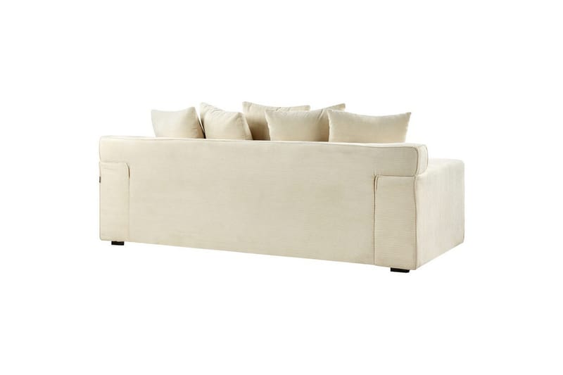 3-sitssoffa Viskan Beige, Manchestertyg - Beige, Manchestertyg - Möbler - Soffa - 3 sits soffa