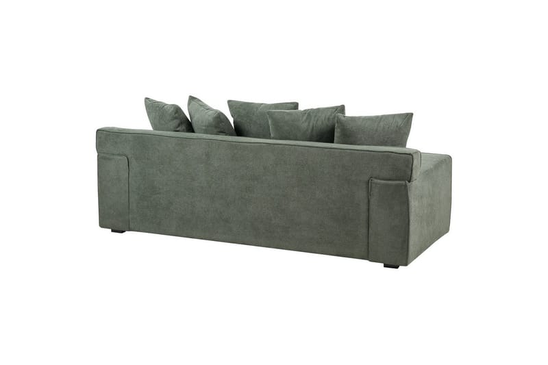 3-sitssoffa Viskan Grön, Chenille - Grön, Chenille - Möbler - Soffa - 3 sits soffa