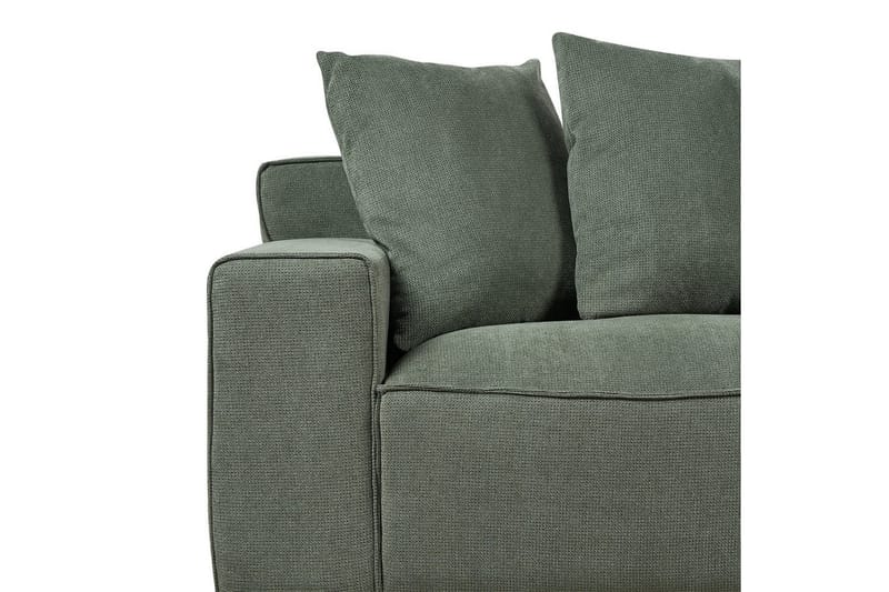 3-sitssoffa Viskan Grön, Chenille - Grön, Chenille - Möbler - Soffa - 3 sits soffa