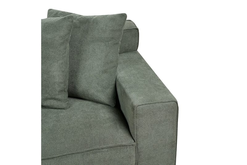 3-sitssoffa Viskan Grön, Chenille - Grön, Chenille - Möbler - Soffa - 3 sits soffa