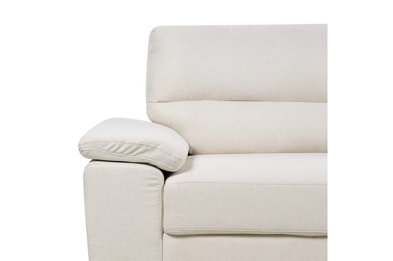 3-sitssoffa Vogar Beige, svart - Beige, svart - Möbler - Soffa - 3 sits soffa