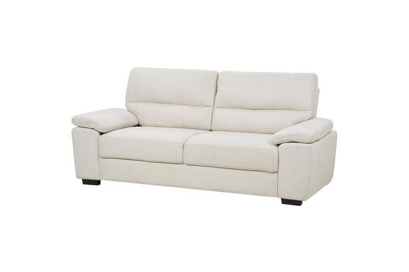 3-sitssoffa Vogar Beige, svart - Beige, svart - Möbler - Soffa - 3 sits soffa