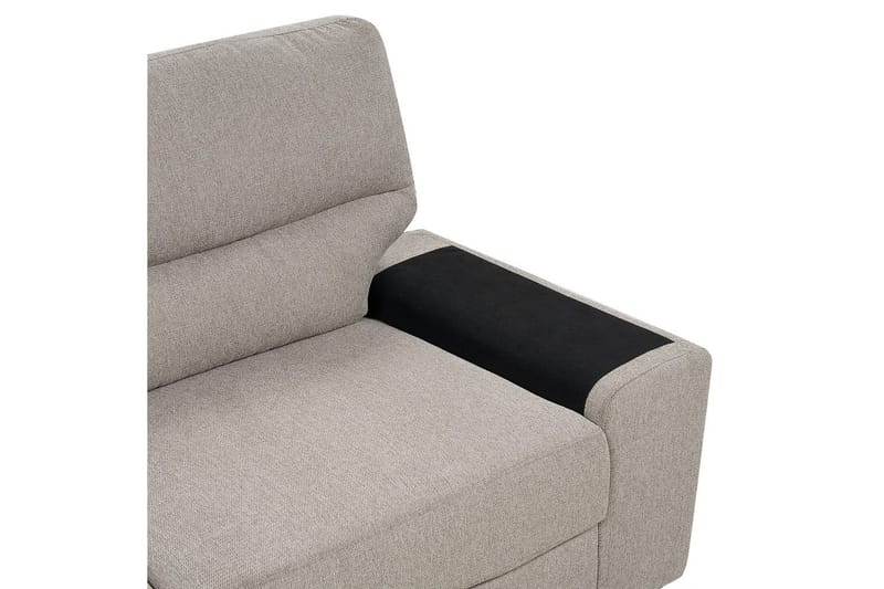 3-sitssoffa Vogar Brun, Svart - Brun, Svart - Möbler - Soffa - 3 sits soffa