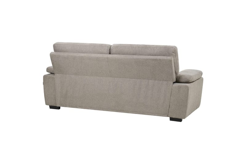 3-sitssoffa Vogar Brun, Svart - Brun, Svart - Möbler - Soffa - 3 sits soffa