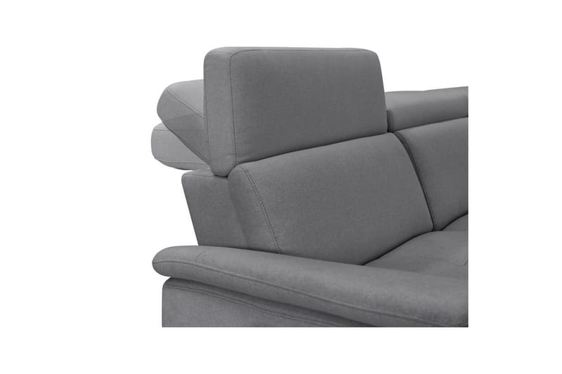 3-sitssoffa Pareli Grå, Sunday tyg, Elektrisk vilstol - Grå, Sunday tyg, Elektrisk vilstol - Möbler - Soffa - 3 sits soffa